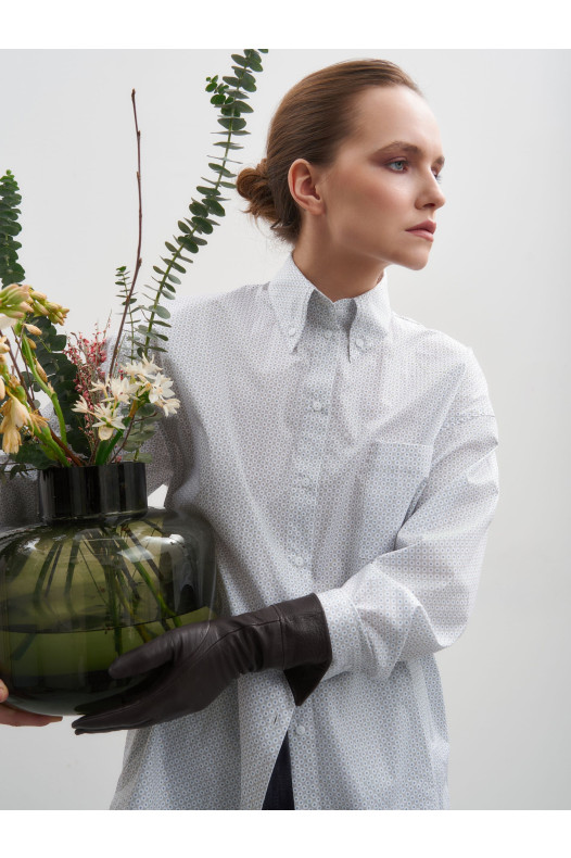 Принт горох 