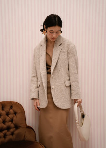 Жакет со спущенной линией плеча фото 731