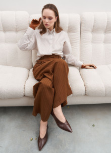 Рубашка oversized из итальянского хлопка фото 1232216