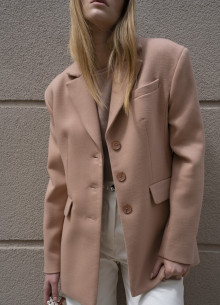 Жакет приталенный шерсть фото 671