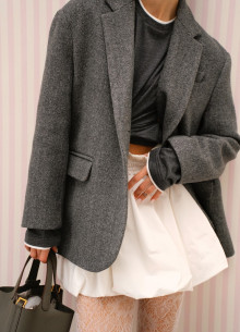 Жакет со спущенной линией плеча фото 730