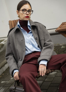 Укороченное пальто фото 1233030