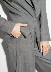 Жакет однобортный прямого силуэта фото 1231928