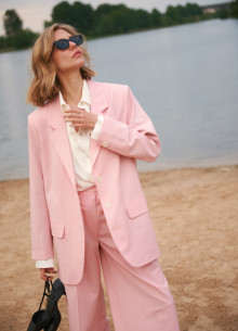 Жакет прямого силуэта фото 496