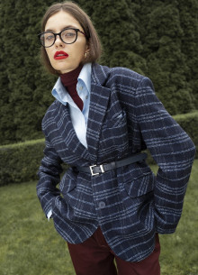 Жакет со спущенной линией плеча фото 985