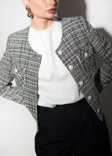 Жакет укороченный фото 324