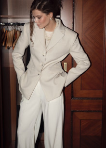 Жакет приталенный шерсть фото 593