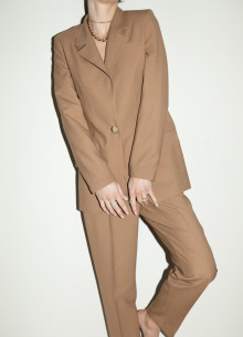 Жакет однобортный прямого силуэта фото 310