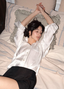 Рубашка свободного силуэта фото 725