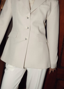 Жакет приталенный шерсть фото 1231967