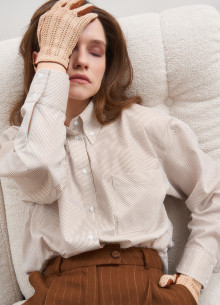 Рубашка oversized из итальянского хлопка фото 1232214