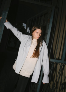 Рубашка свободного силуэта фото 599